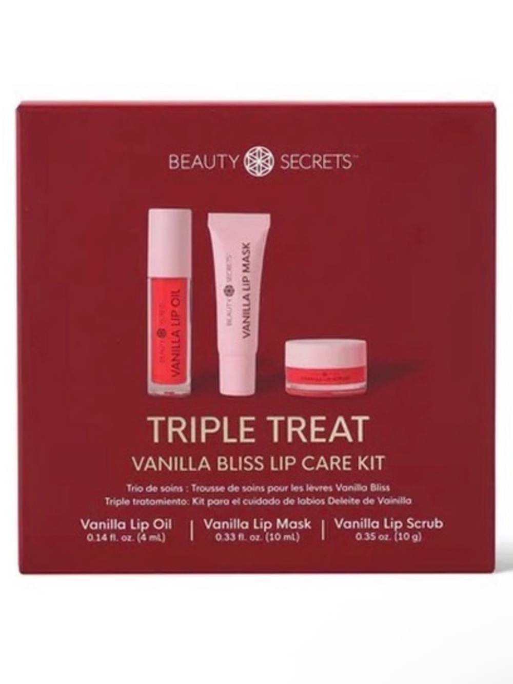 Triple Treat Vanilla Bliss Lip Care Kit